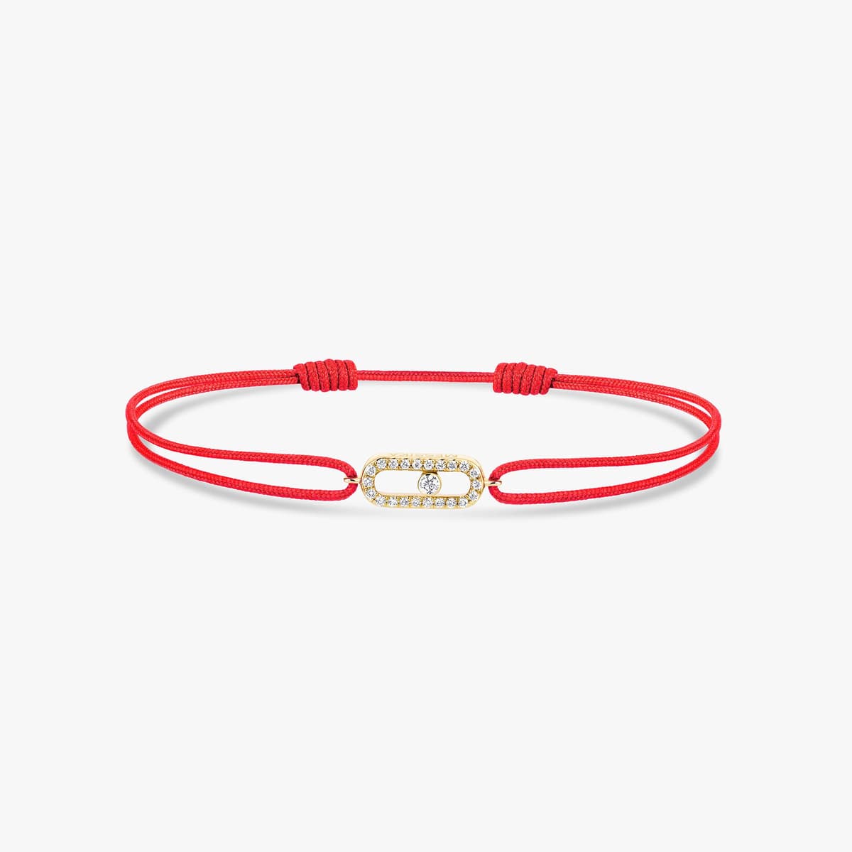Move Uno red cord bracelet — 13211-YG