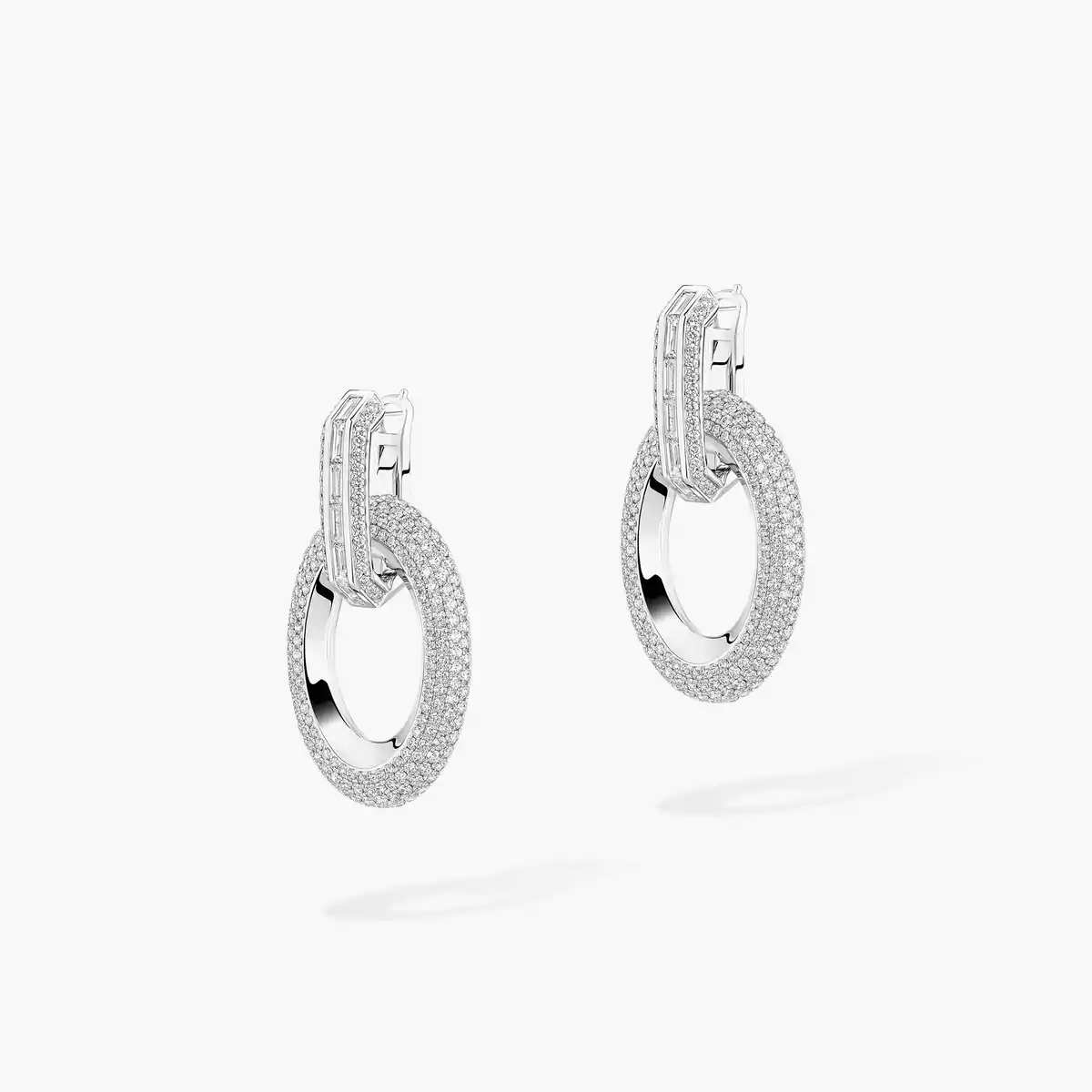 Groove earrings — 15185-WG