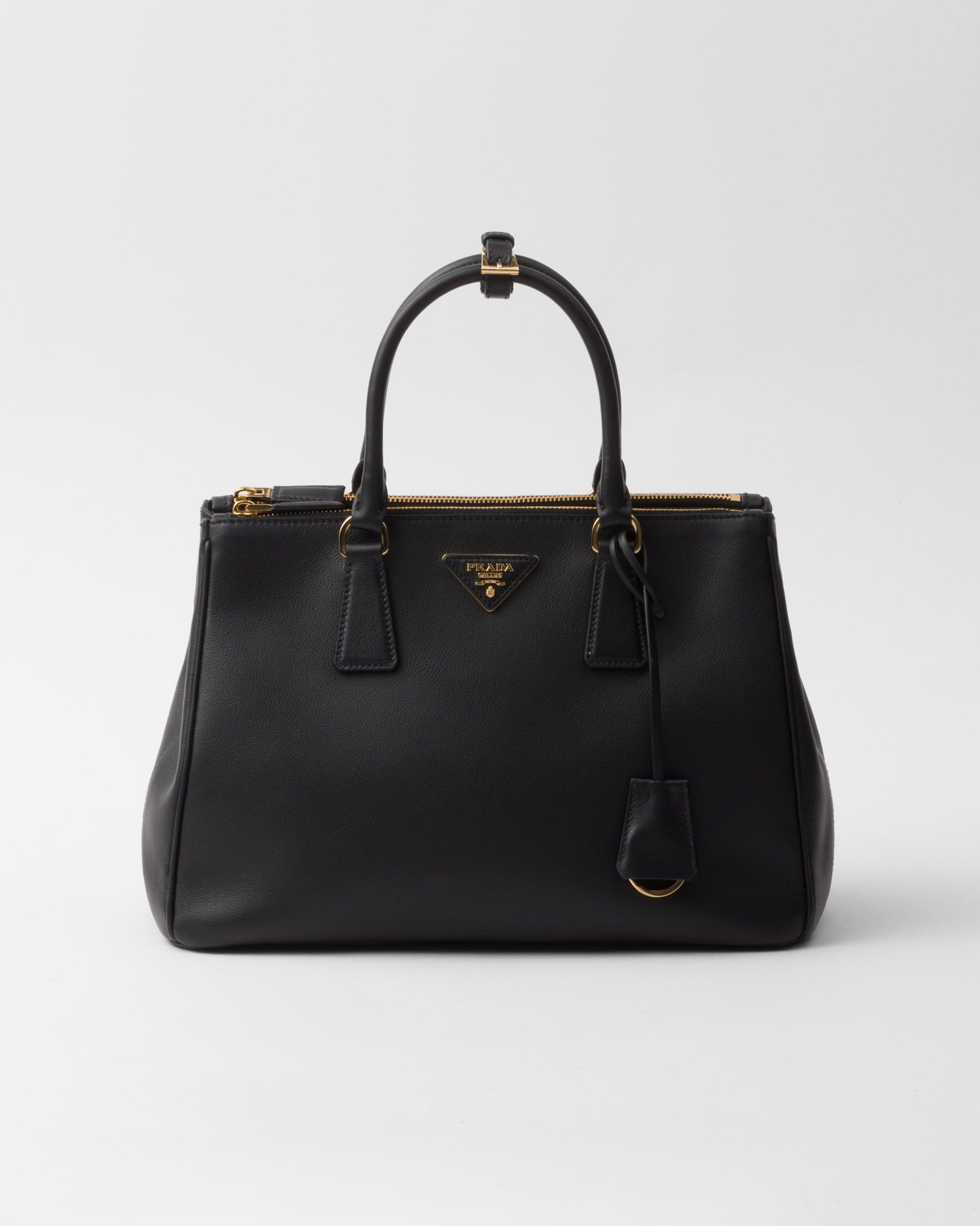 Galleria large leather bag — Black — 1BA274_2CYS_F0002_V_YO0
