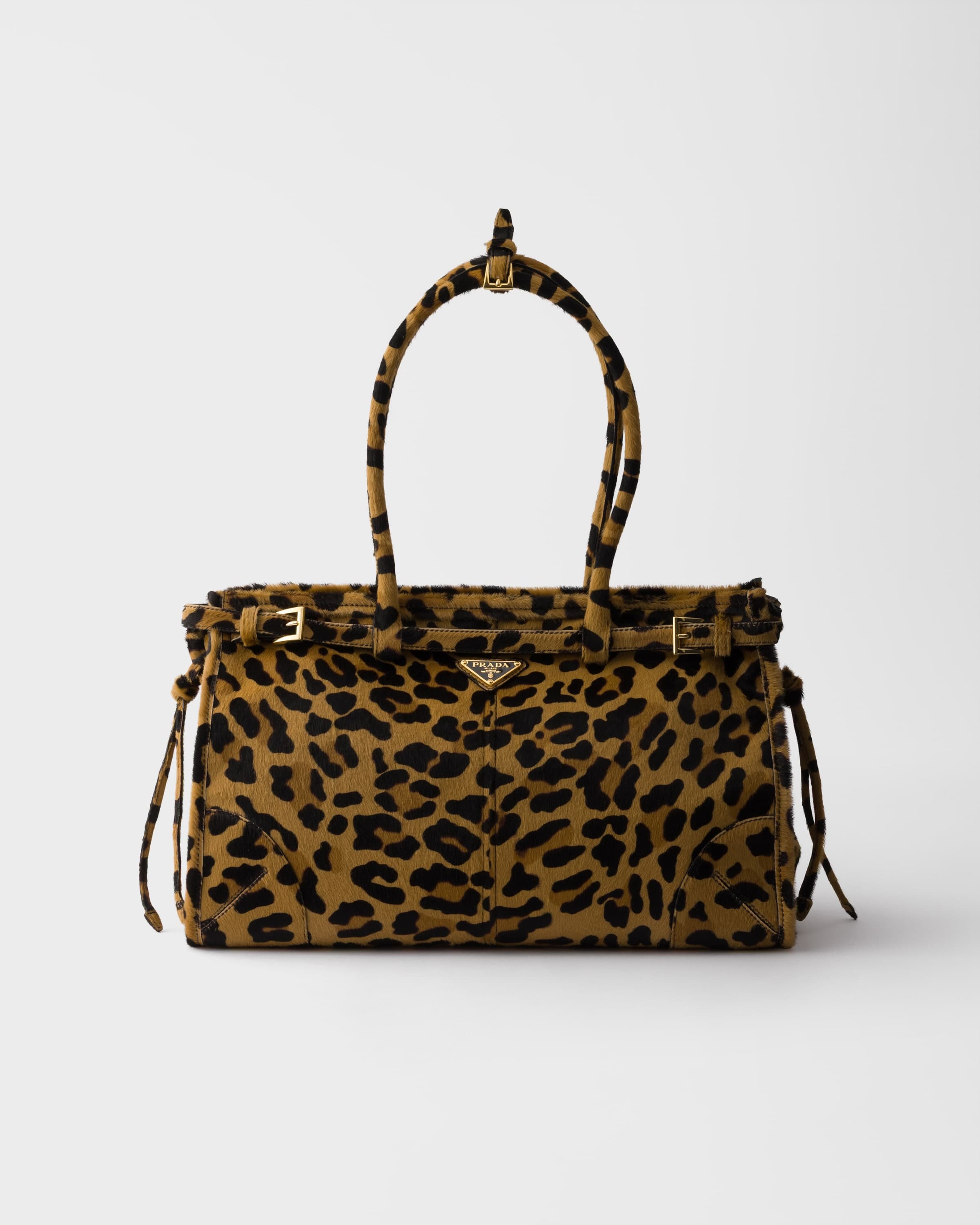 Bonnie large printed leather handbag — Honey — 1BA433_2C7B_F0151_V_MOO