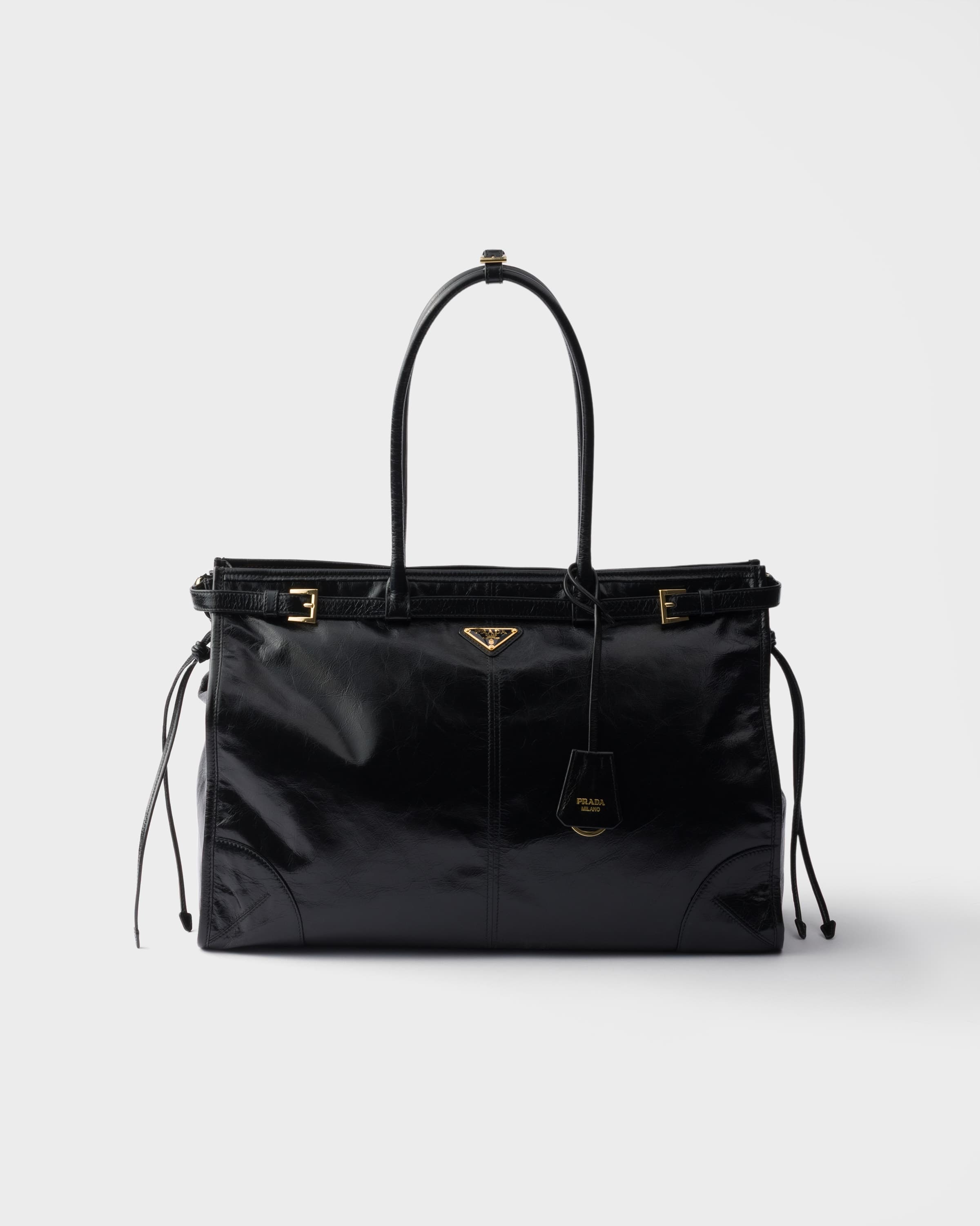 Bonnie extra-large leather bag — Black — 1BA439_2CYR_F0002_V_OOM