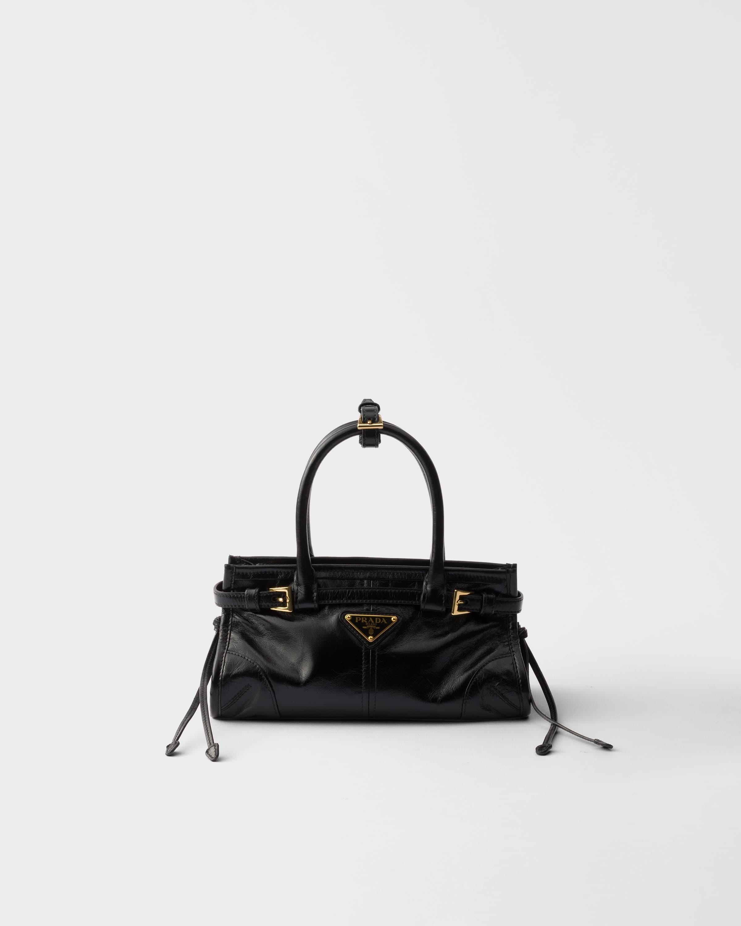 Bonnie leather mini handbag — Black — 1BA486_2CYR_F0002_V_OOO