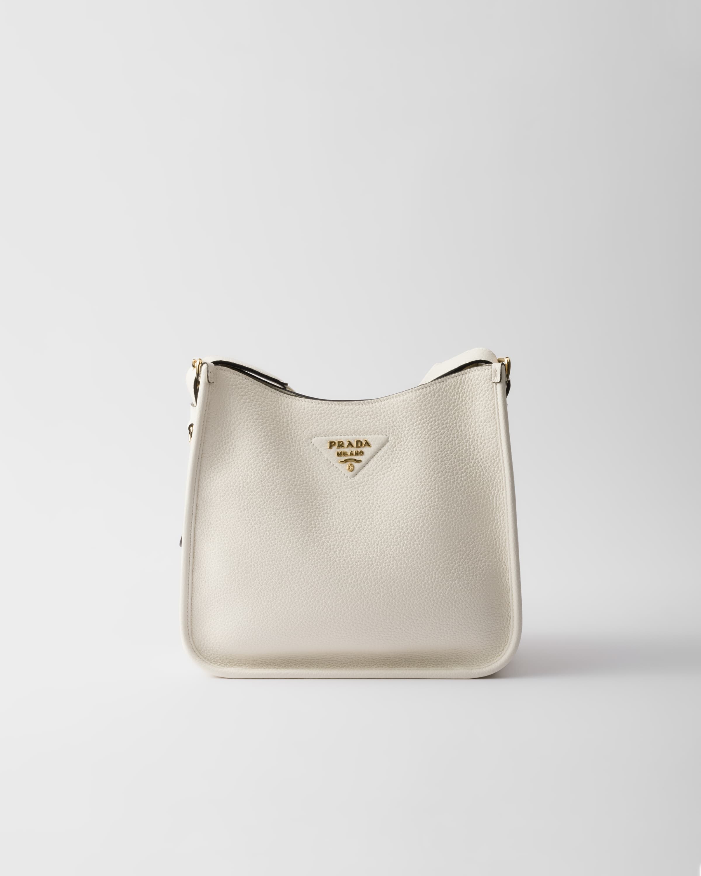 Medium leather bag — White — 1BC073_2DKV_F02EU_V_7NO
