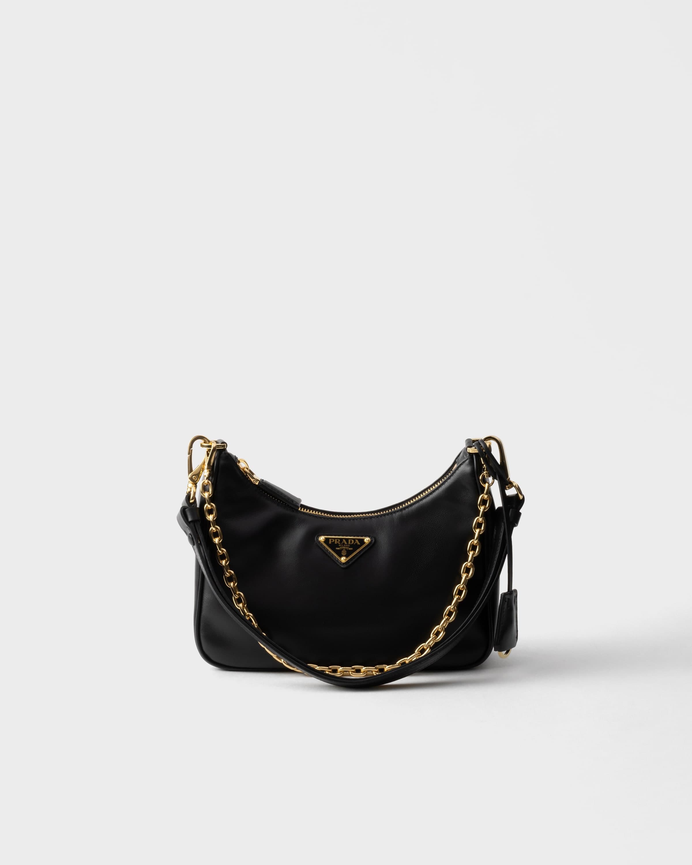 Re-Edition mini leather bag — Black — 1BC204_2C6A_F0002_V_QOM