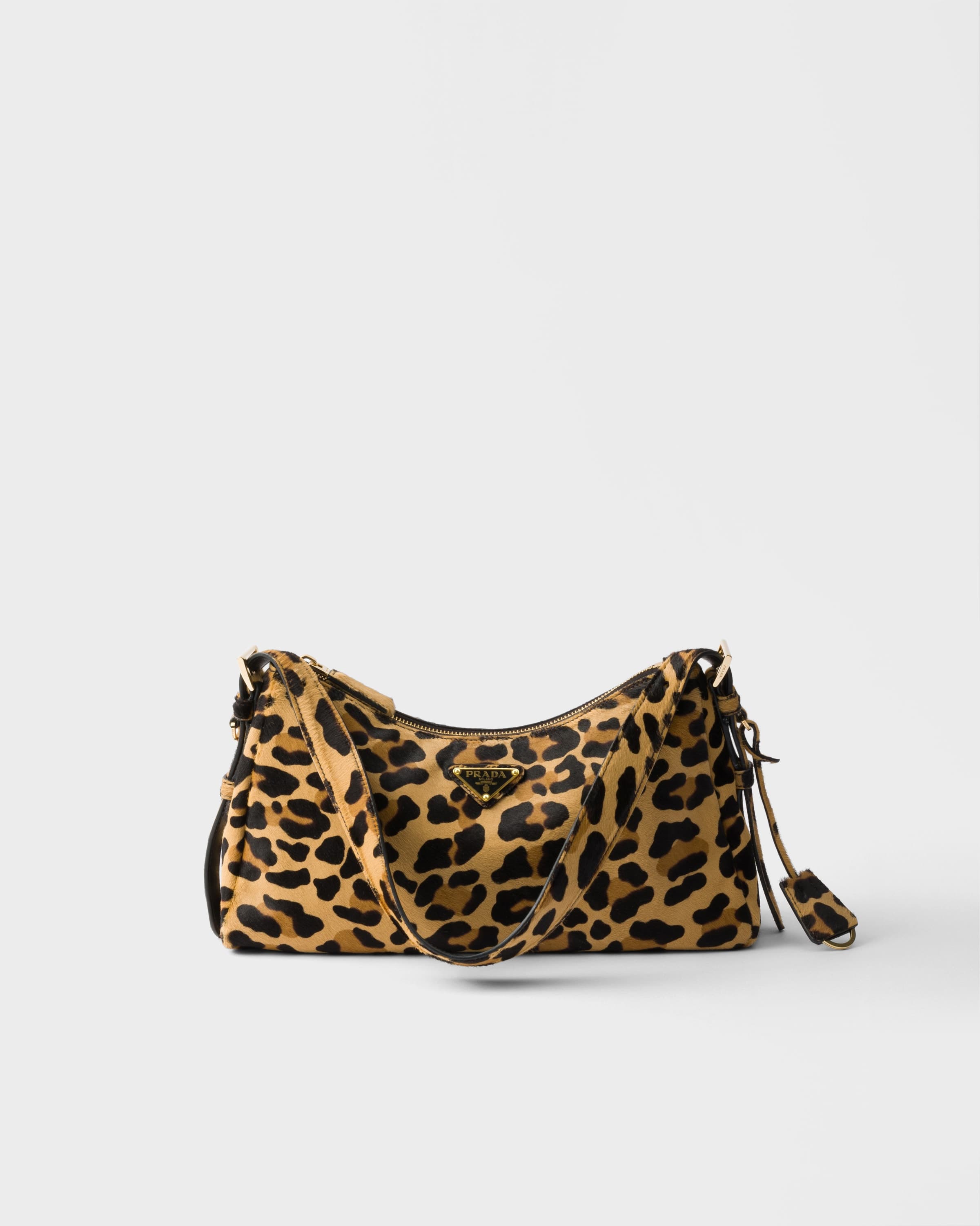 Aimèe medium printed leather shoulder bag — Honey — 1BC229_2C7B_F0151_V_LVW