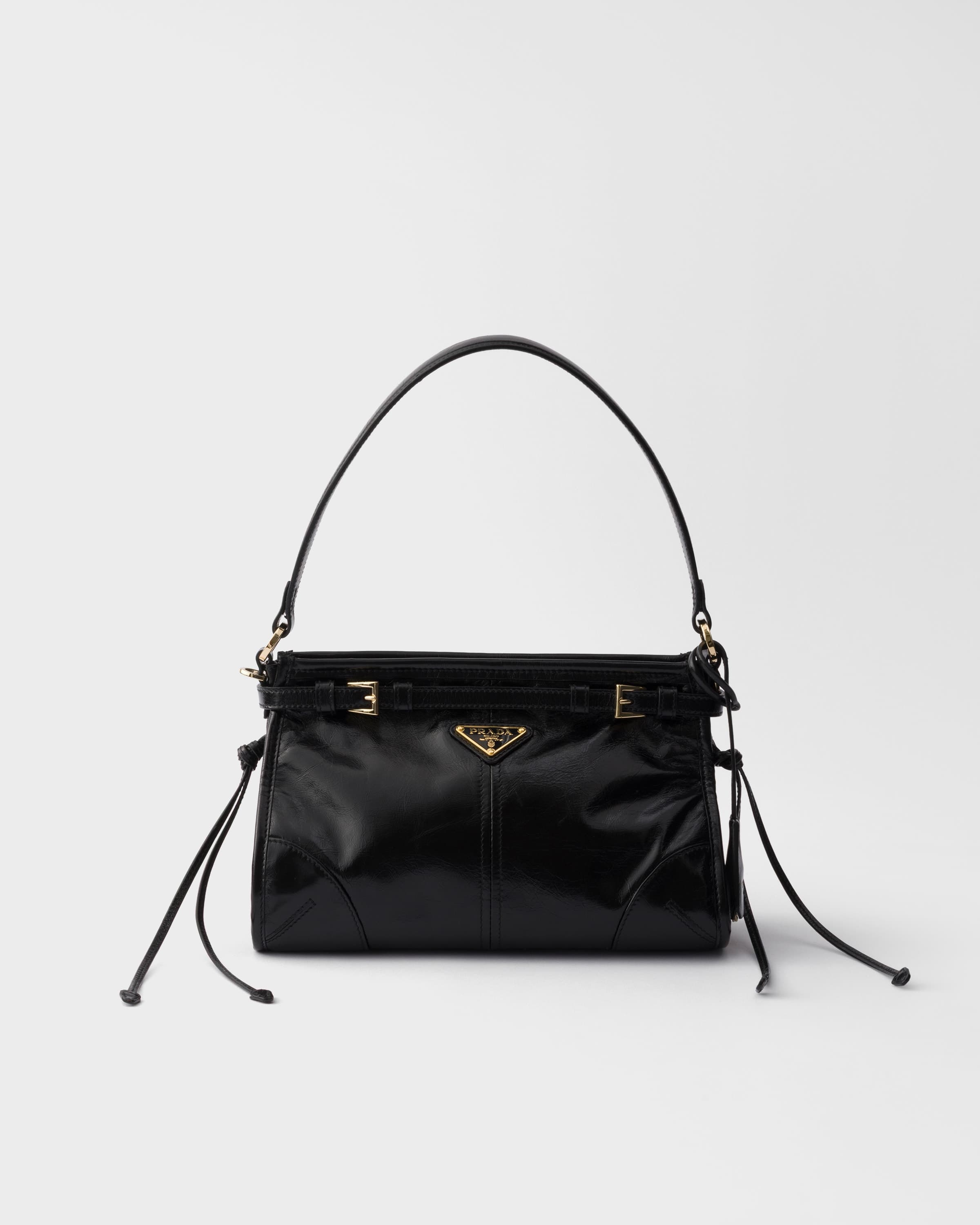 Bonnie small leather handbag — Black — 1BC297_2CYR_F0002_V_OOM