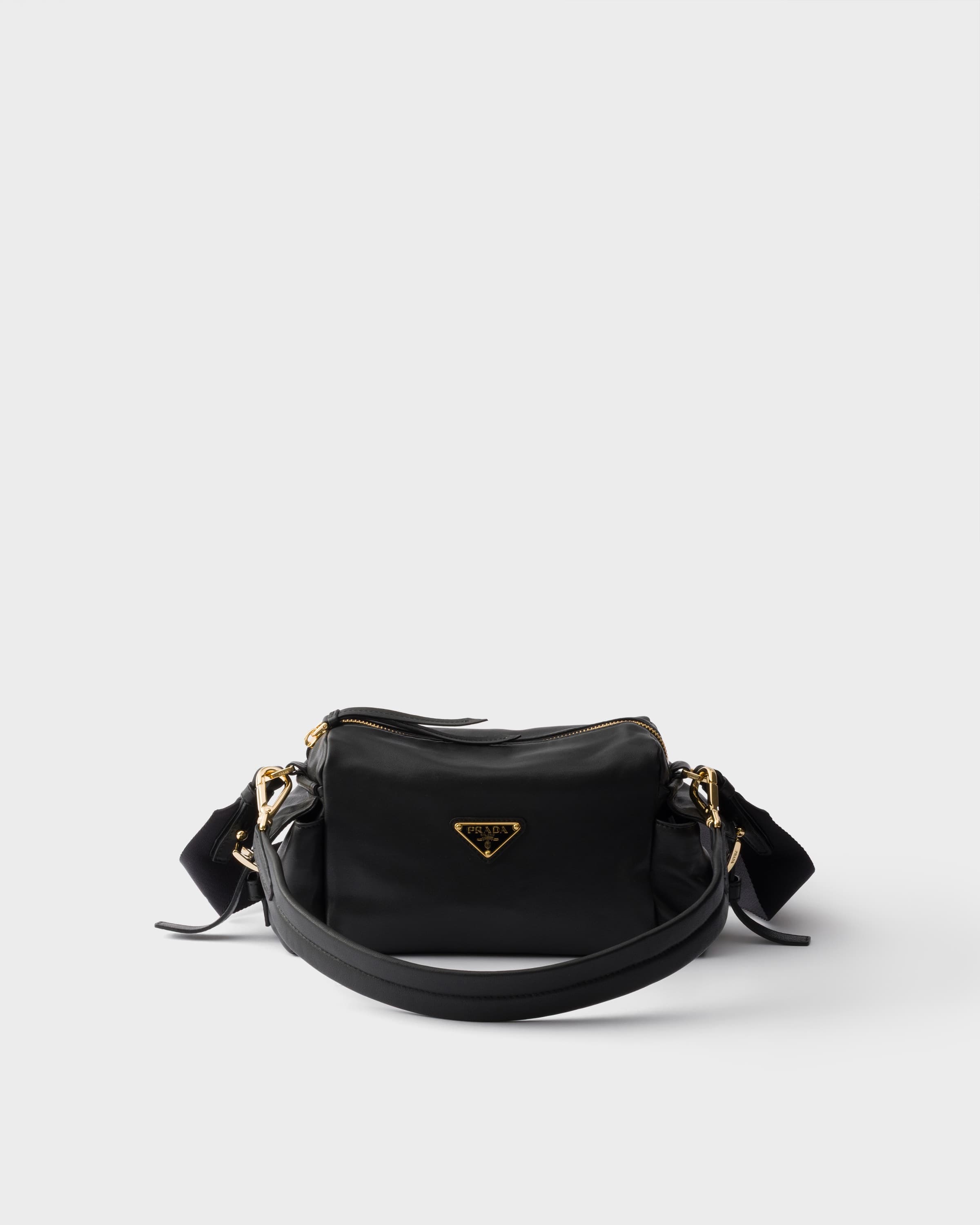 Explore small nappa leather bag — Black — 1BH232_2DX8_F0002_V_NOO