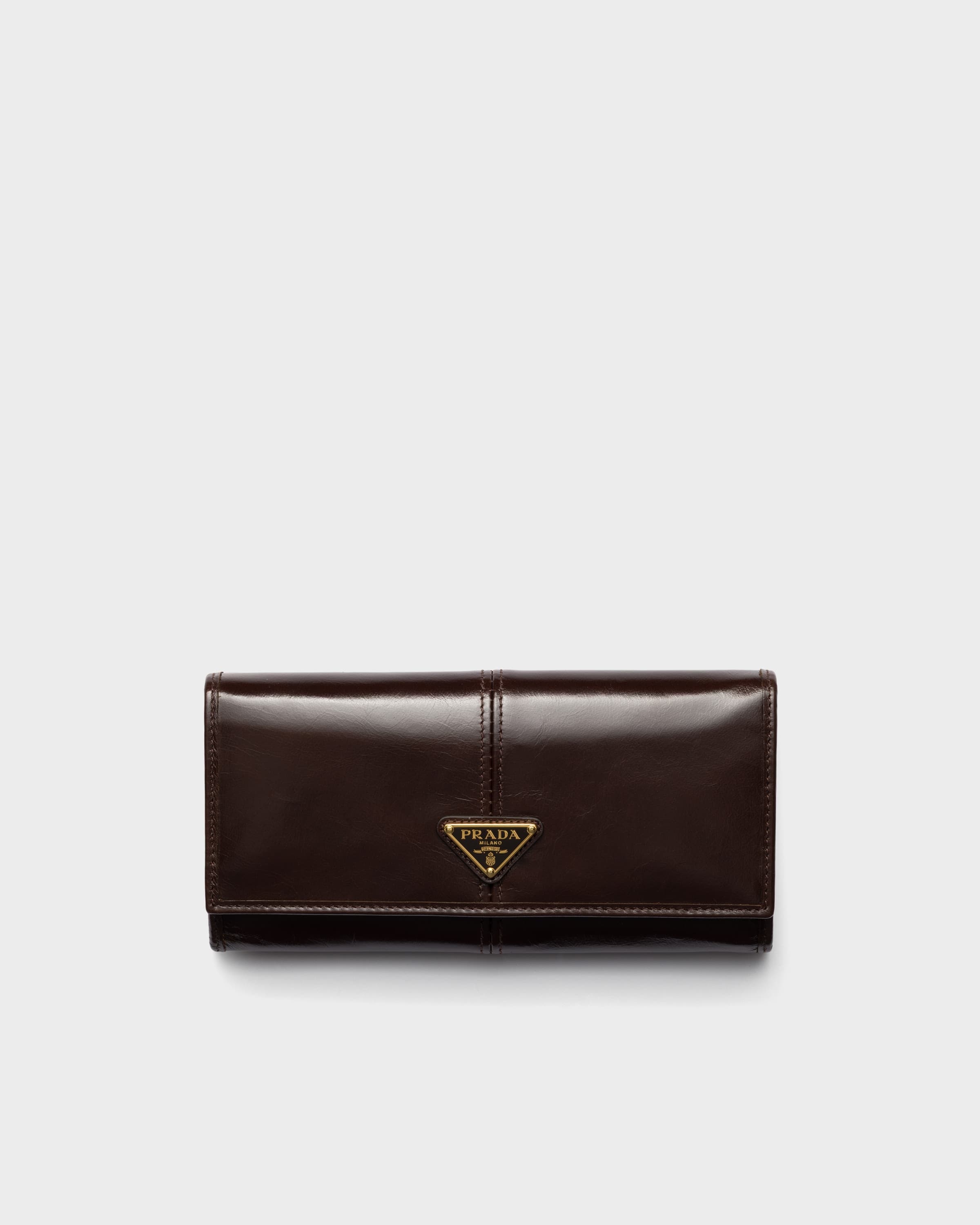 Large leather wallet — Dark Brown — 1MH132_2CYR_F0003