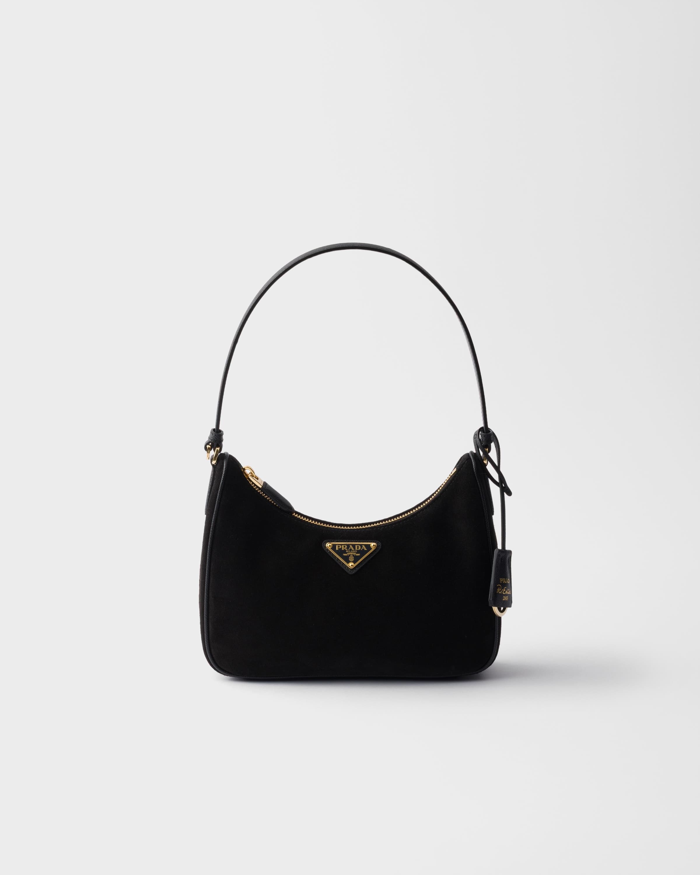 Re-Edition 2005 suede mini-bag — Black — 1N204W_2G64_F0002