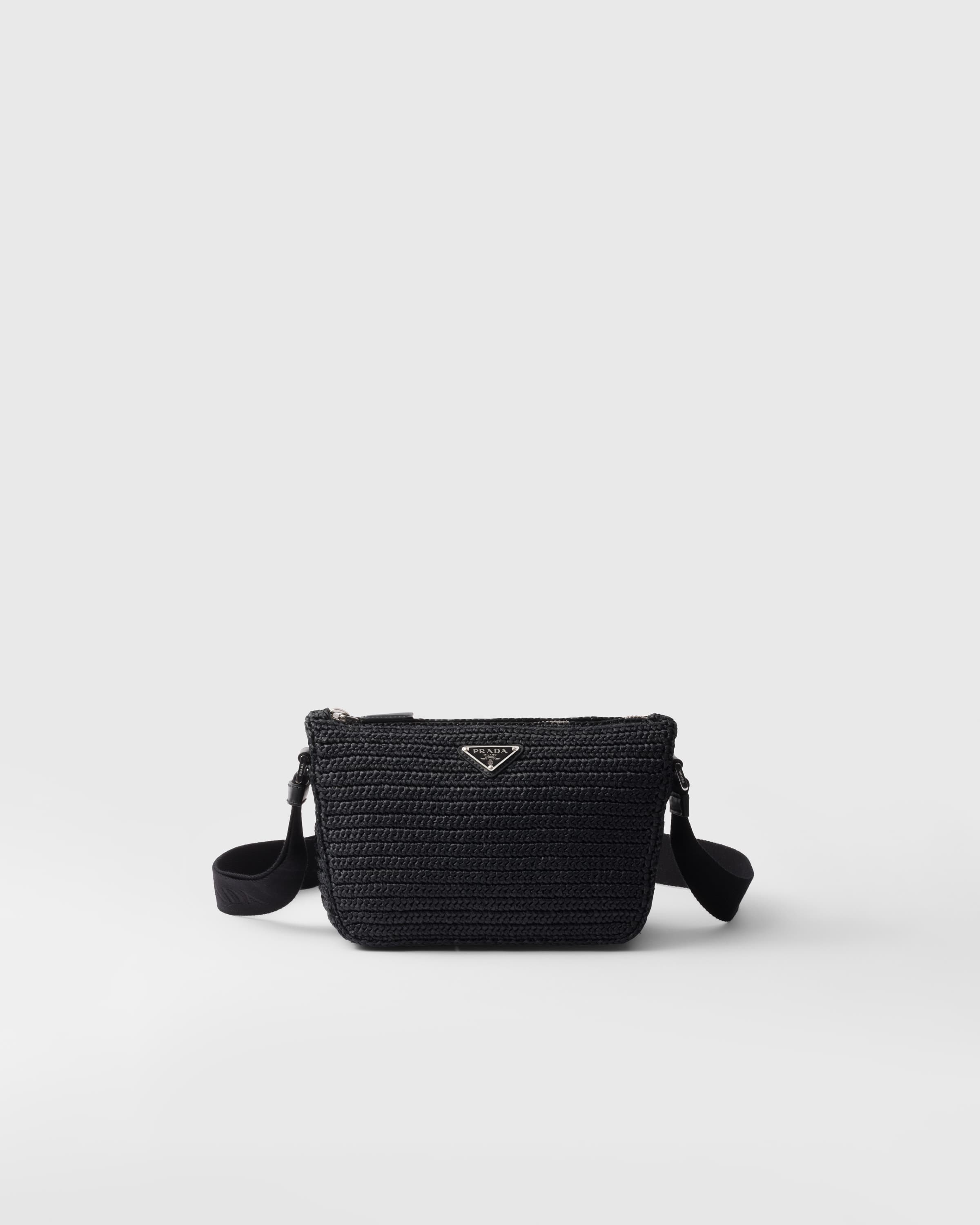 Crochet shoulder bag — Black — 2VH186_2M2T_F0002_V_OOL
