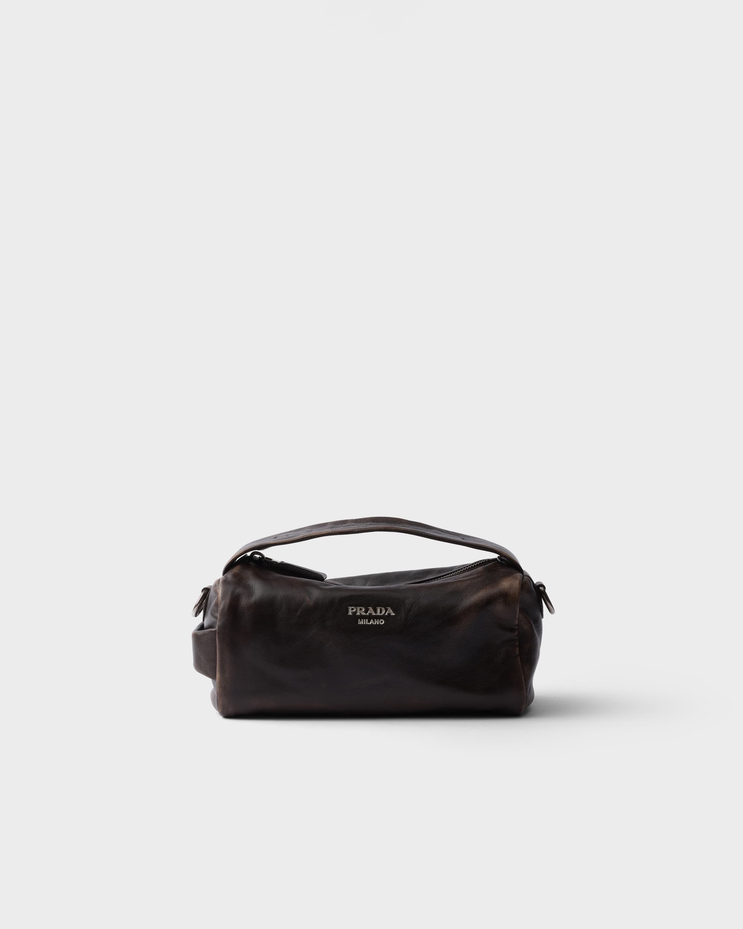 Nappa leather shoulder bag — Dark Brown — 2VH188_2C75_F0003_V_DOO