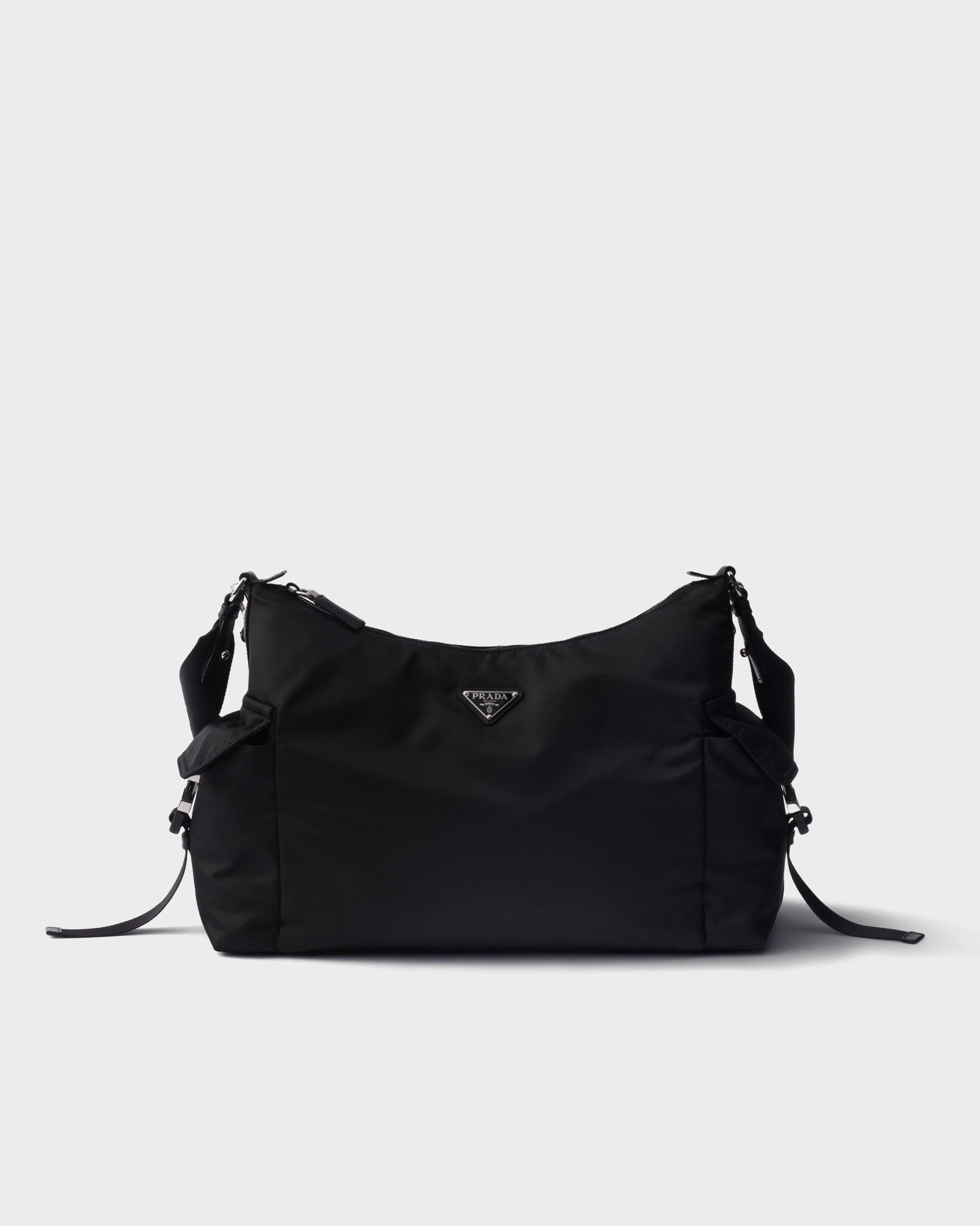 Explore Re-Nylon and leather bag — Black — 2VH204_2DW3_F0002_V_OOO