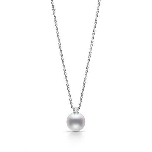 Akoya Pearl Pendant — P-16379-18KWG