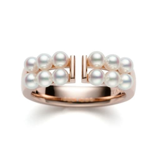 Petit Pearl Ring — RC-4484-18KSG