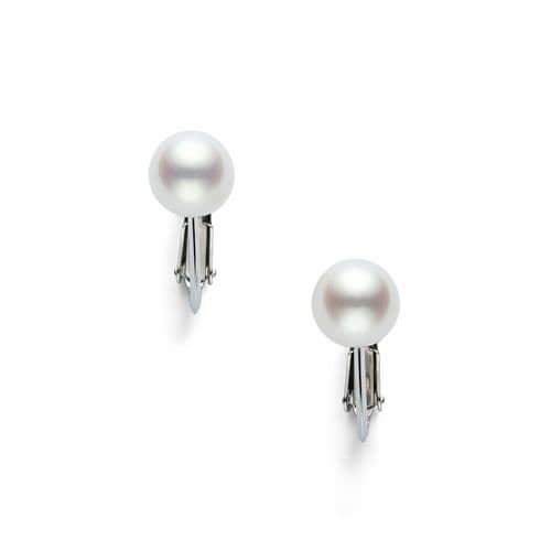 Akoya Pearl Earrings — E-UC700-18KWG