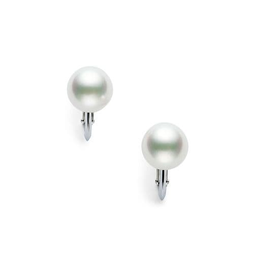 Akoya Pearl Earrings — E-UC800-18KWG