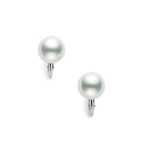 Akoya Pearl Earrings — E-UC850-18KWG