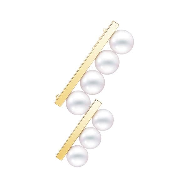 balance step Brooch — B-4436-18KYG