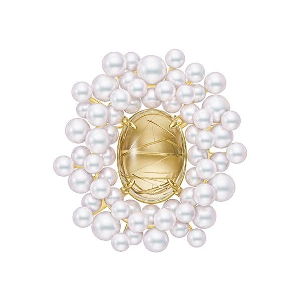 PASSEL Brooch — BI-4454-18KYG