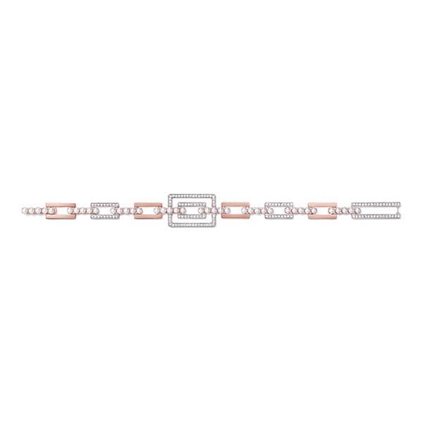 Linkage Bracelet — BL-0756M-18KSG-18KWG