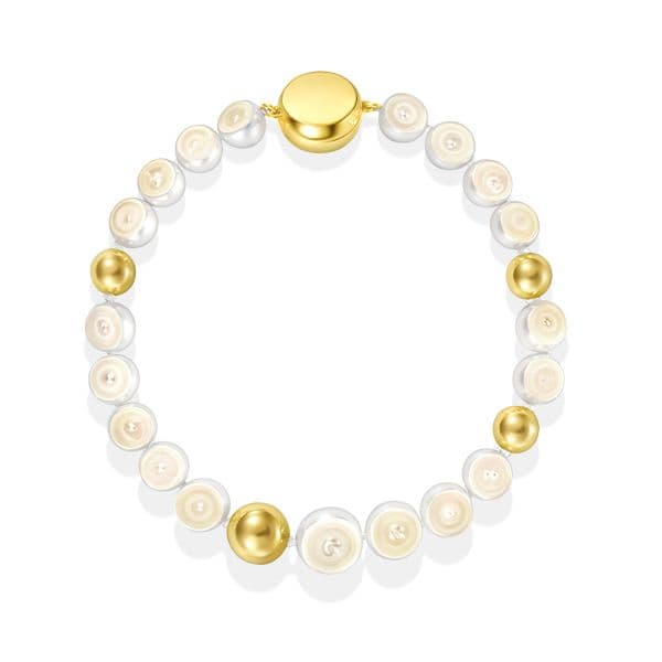 SLICED SPHERE Bracelet — BLC-0768-18KYG