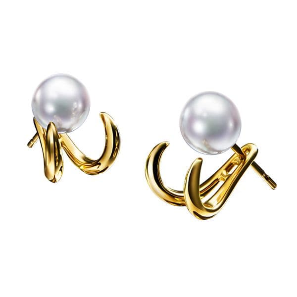 danger fang Earrings — E-3922-18KYG