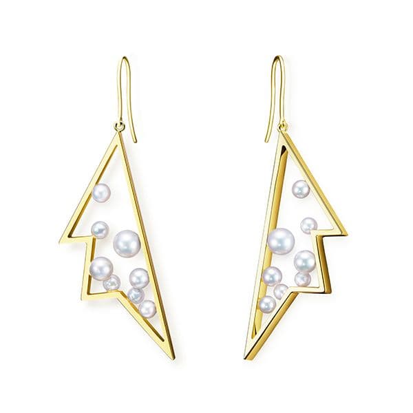 Rêve Ritz Earrings — E-3974-18KYG
