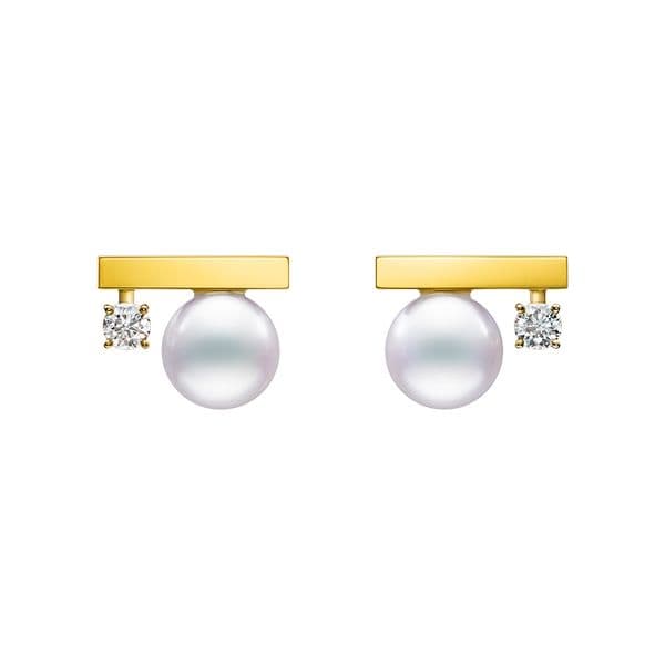 “petit” balance class Earrings — E-4174-18KYG