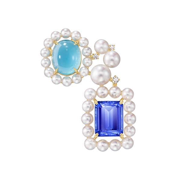 Ore Earring — E-4351R-18KYG