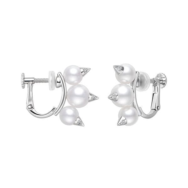 danger neo diamonds pave Earrings — E-4388-18KWG-UC