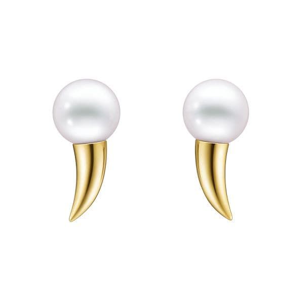 danger fang Earrings — E-4431-18KYG