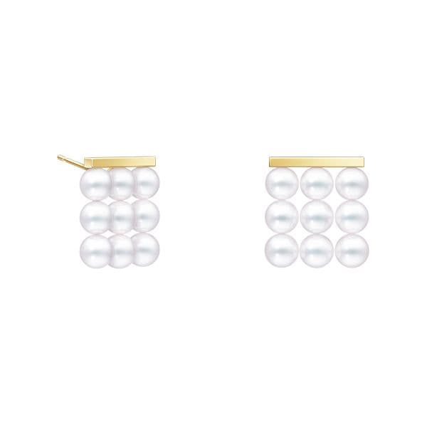 balance build Earrings — E-4440-18KYG