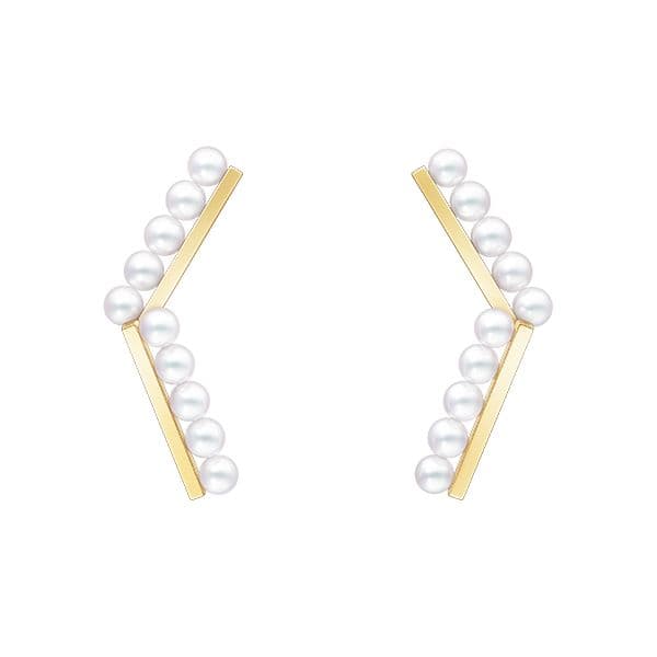 balance arm Earrings — E-4453-18KYG