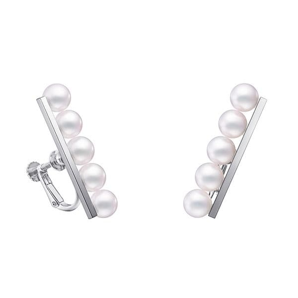 balance plus Earrings — E-4463-18KWG-UC