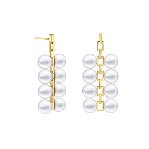 sequence Earrings — E-4480-18KYG