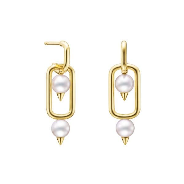 danger links Earrings — E-4509-18KYG