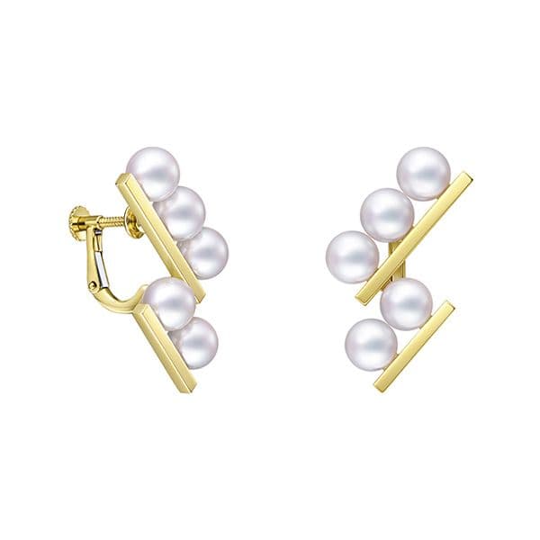 balance step neo Earrings — E-4514-18KYG-UC