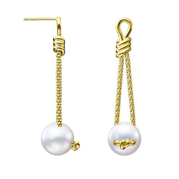 KNOT Earrings — EC-4016-18KYG