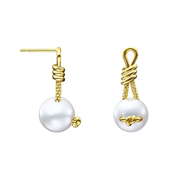 KNOT Earrings — EC-4017-18KYG