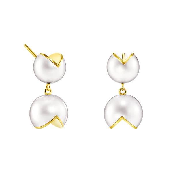 WEDGE Earrings — EC-4325-18KYG