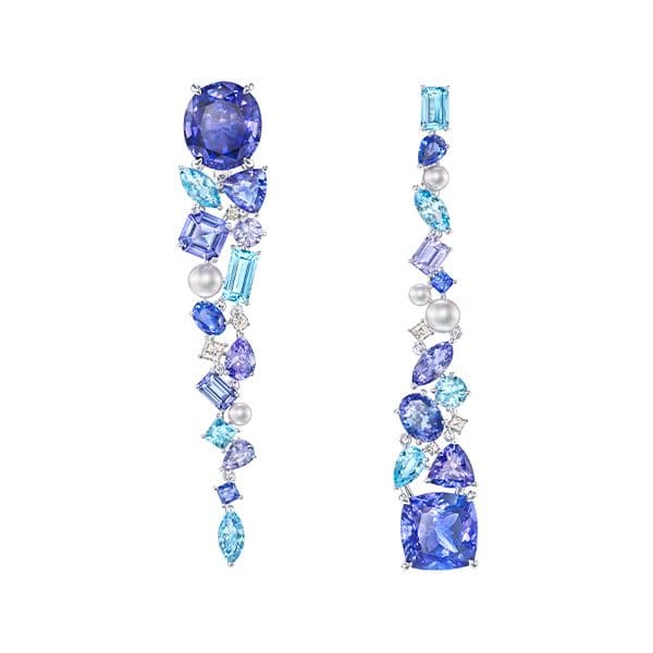 Serenity Earrings — EI-4444-18KWG-PT900