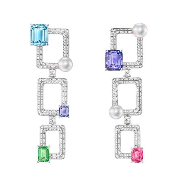 Linkage Earrings — EI-4457-18KWG-PT900