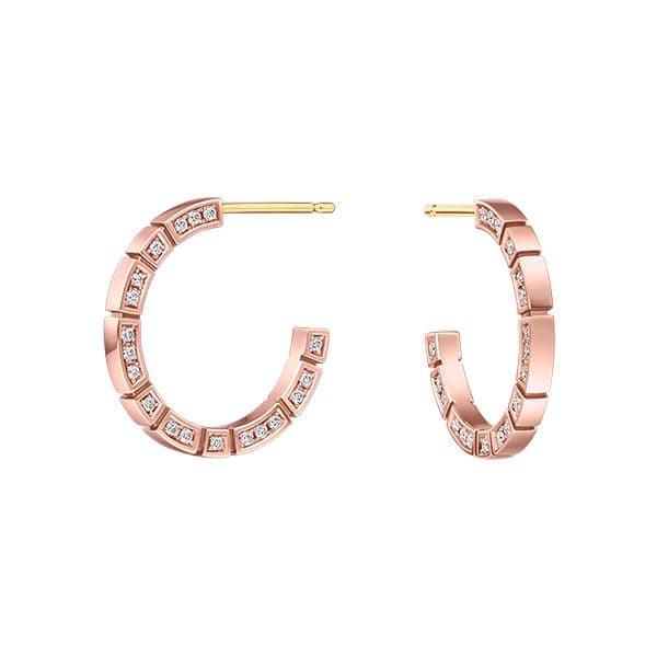 PIANO pave Earrings — EID-4234-18KSG