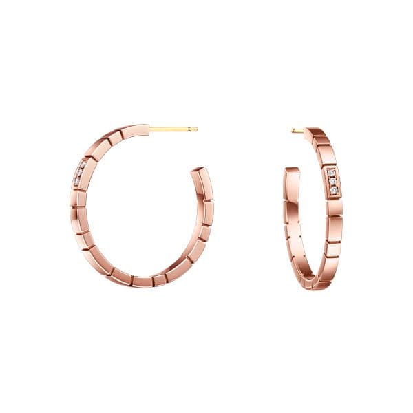 PIANO 3 Stones Earrings — EID-4235-18KSG