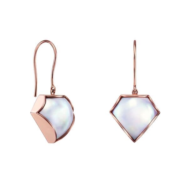 FACETED Earrings — EMP-4053-18KSG