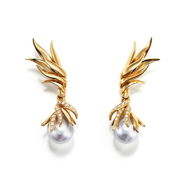 Élégance Earrings — EN-3972-18KYG