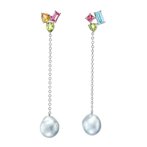 BAROQUE PEARLS Earrings — EN-4055-18KWG