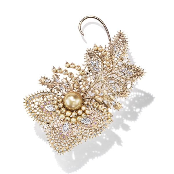 Dentelle Pearls Earring — EN-4061-18KWG