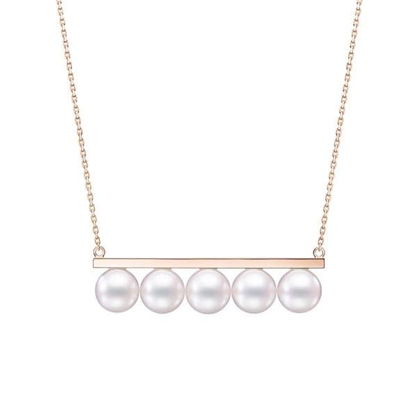 balance signature Necklace — P-15884-18KSG