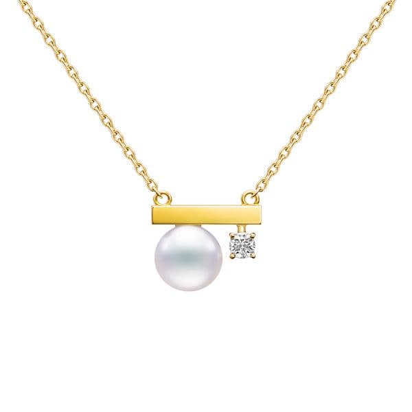“petit” balance class Necklace — P-16744-18KYG